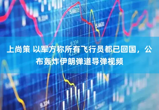 上尚策 以军方称所有飞行员都已回国，公布轰炸伊朗弹道导弹视频