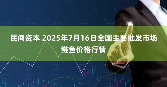 民间资本 2025年7月16日全国主要批发市场鲢鱼价格行情